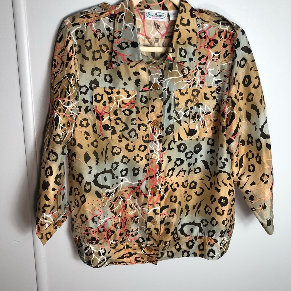 Patchington Petite Silk Jacket Size MP